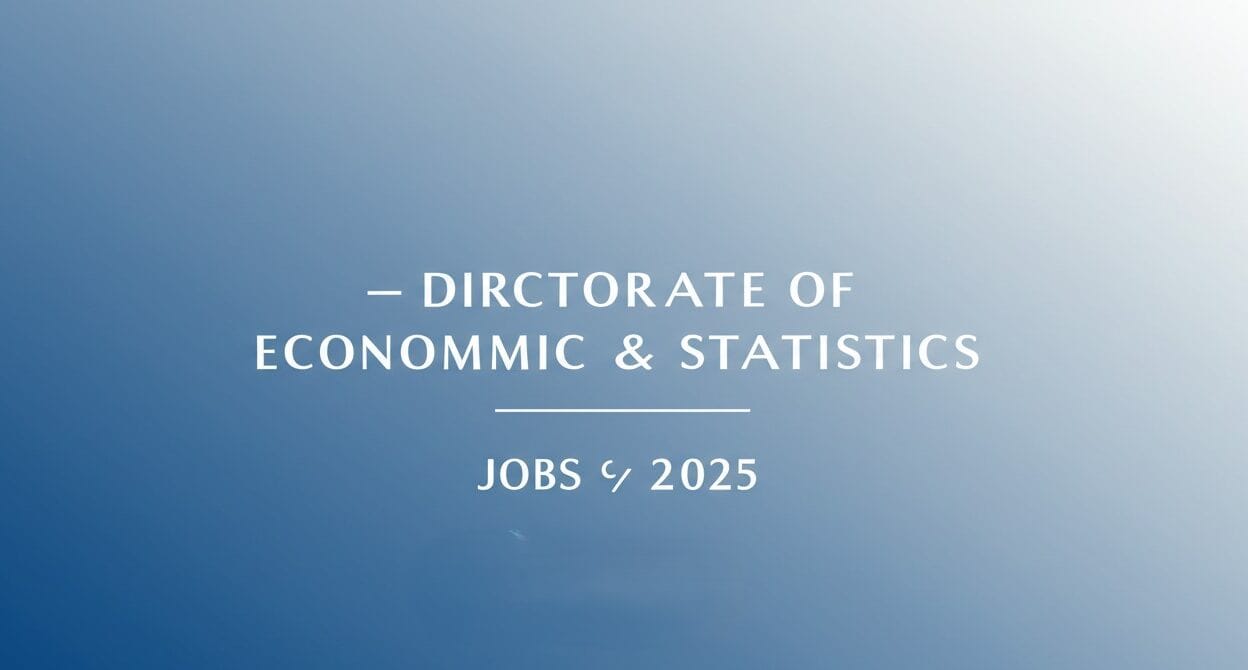 Directorate of Economics and Statistics Recruitment 2025 | Jobs in Assam and India