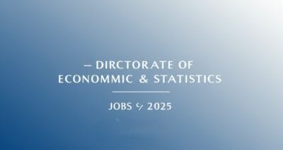 Directorate of Economics and Statistics Recruitment 2025 | Jobs in Assam and India
