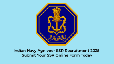 Indian Navy Agniveer SSR Recruitment 2025 | Jobs in Assam | Free Job Alert