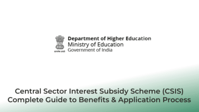 Central Sector Interest Subsidy Scheme (CSIS) – Complete Guide to Benefits & Application Process | AssamJobHive 2025