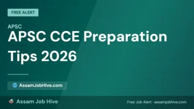 APSC CCE Preparation Tips 2026 infographic showing 6-month study plan phases Foundation Deep Study Mock Tests and Final Revision with recommended books list