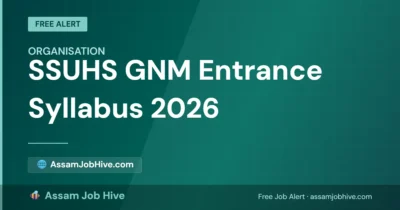 Complete breakdown of the SSUHS GNM Entrance Syllabus 2026, including subjects like Science, English, and Math, with links to previous year papers.
