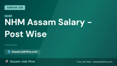 NHM Assam Salary — Real In-Hand Pay for CHO, ANM, Staff Nurse, Medical Officer and Specialist Posts