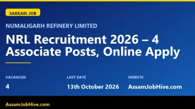 NRL Recruitment 2026 Associate Posts