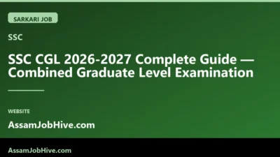 SSC CGL 2026-2027 complete guide covering eligibility syllabus exam pattern salary cut off and preparation for Combined Graduate Level Examination