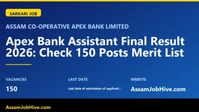 Apex Bank Assistant Final Result 2026